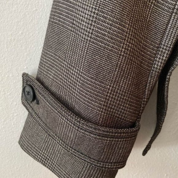 Banana Republic Plaid Belted Jacket - Picture 4 of 5